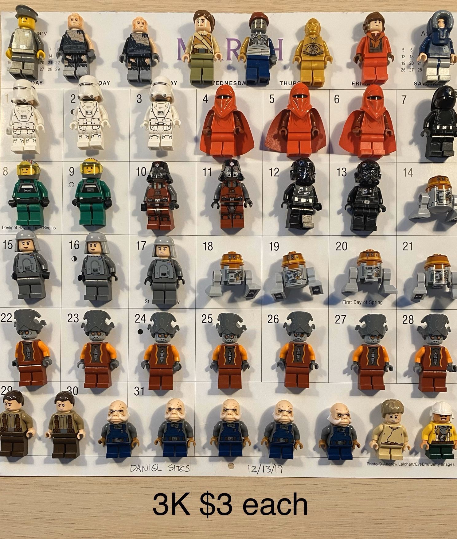 LEGO minifigs! $30+ orders ship free in USA