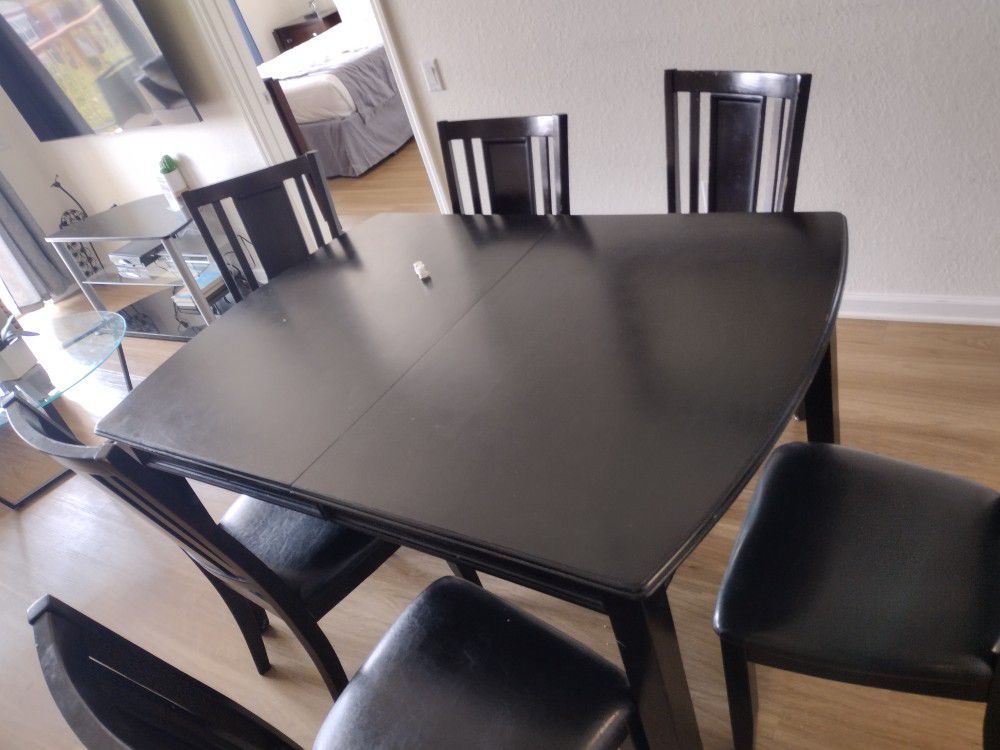 Black Dining Table,Only Table