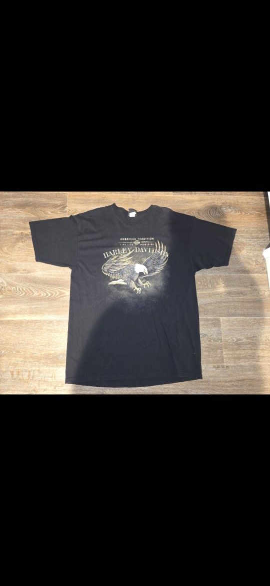 Bald Eagle Harley-Davidson T-shirt Size XL