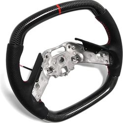 Corvette C8 Carbon Fiber Steering Wheel With Heat. Fits 2020-25.  Open Box