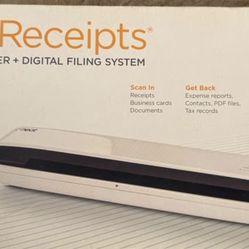 NeatReceipts Mobile Scanner Portable Receipt & Document Scanner NEW