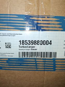 Borges warner turbo charger