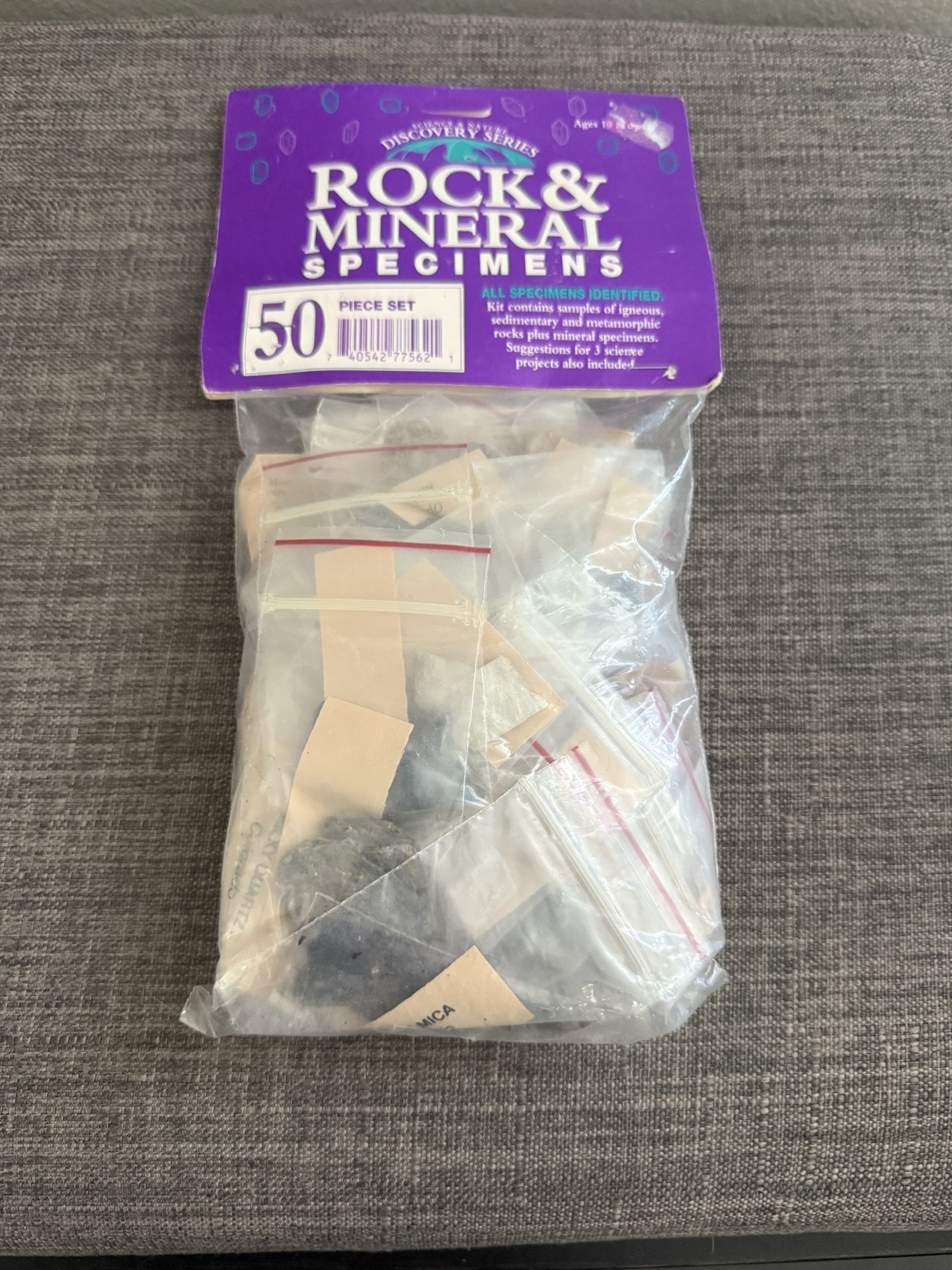 New Discovery Series Rock & Mineral 50 Piece Set