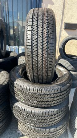 set Of Bridgestone 265/65/17 Installed And Balanced Ya Instaladas Y Valacidas Las 4