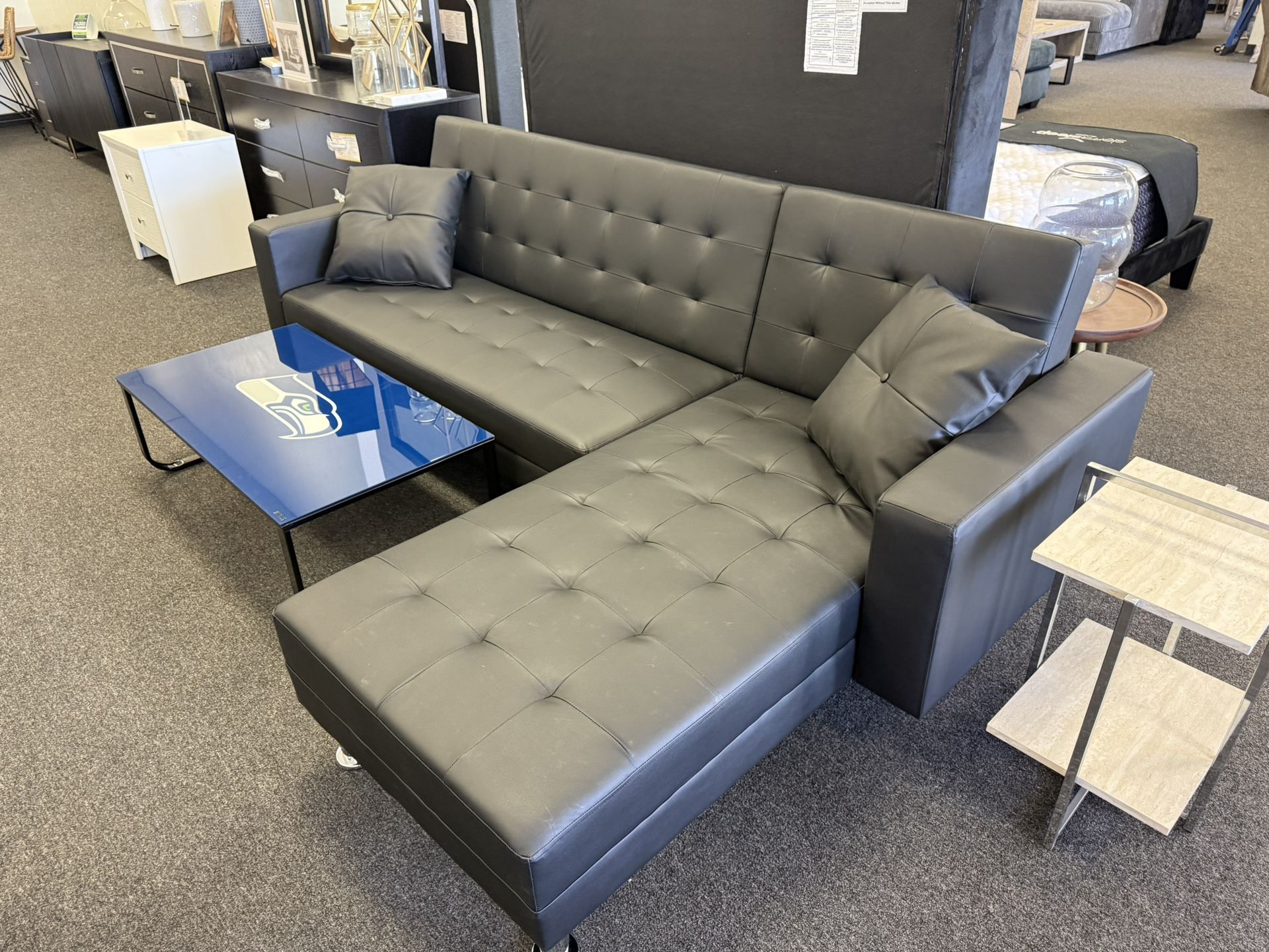 Sectional With Drop Down Bed
