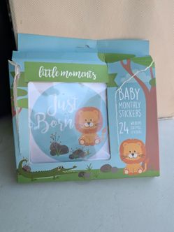 Free baby month stickers
