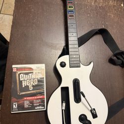 Guitar Hero Nintendo Wii 