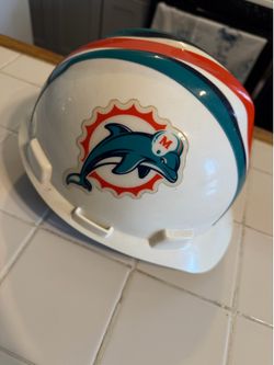 Vintage NFL Miami Dolphins Fan Hard Hat