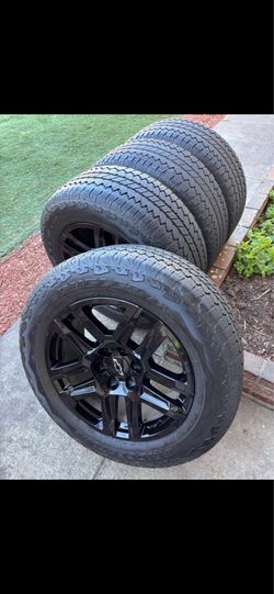Chevy stock rims 20 and tires