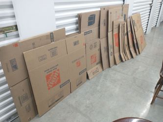 Moving Boxes still usable all sizes