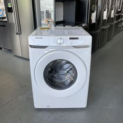 Samsung 4.5 Cu. Ft. White Front Load Washer - WF45TAW E6TK