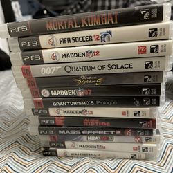Limited Edition Authentic PS3 Games