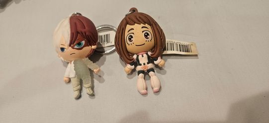 Ochaco and Shoto from My Hero Academia