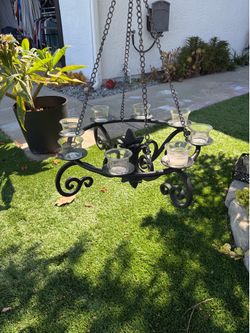 Wrought Iron Candlebra