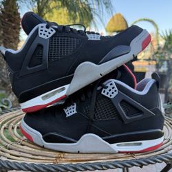 Air Jordan 4 Bred 2019 Size 10