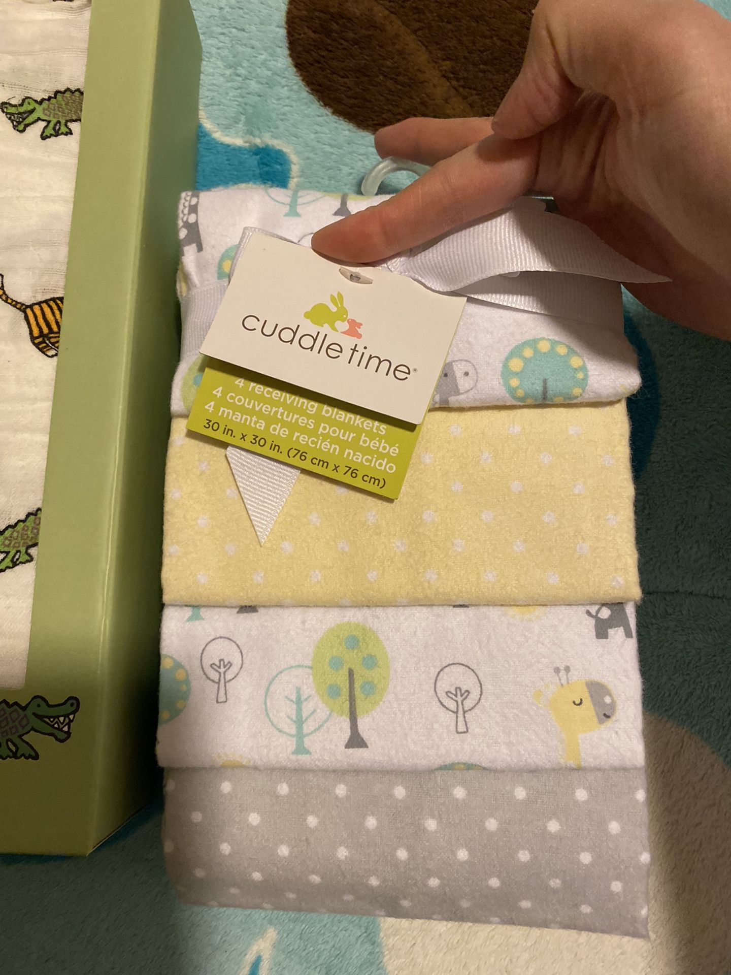 Brand New Set Of Receiving Blankets 