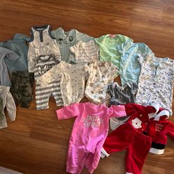Baby Boy Bundle Clothes 0-3 Months 