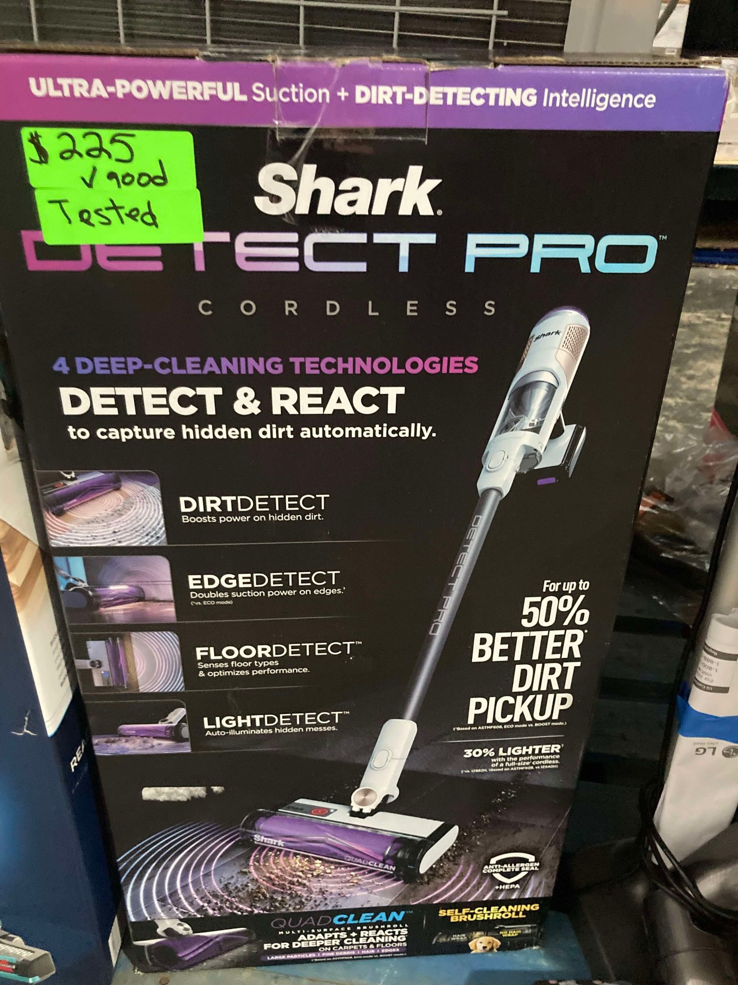 Shark Detect Pro Cordless Stick Vacuum
