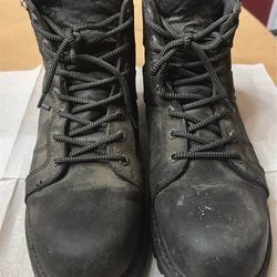 Harley Davidson Black Leather Boots Size 12M Men’s ATSM F2413-18