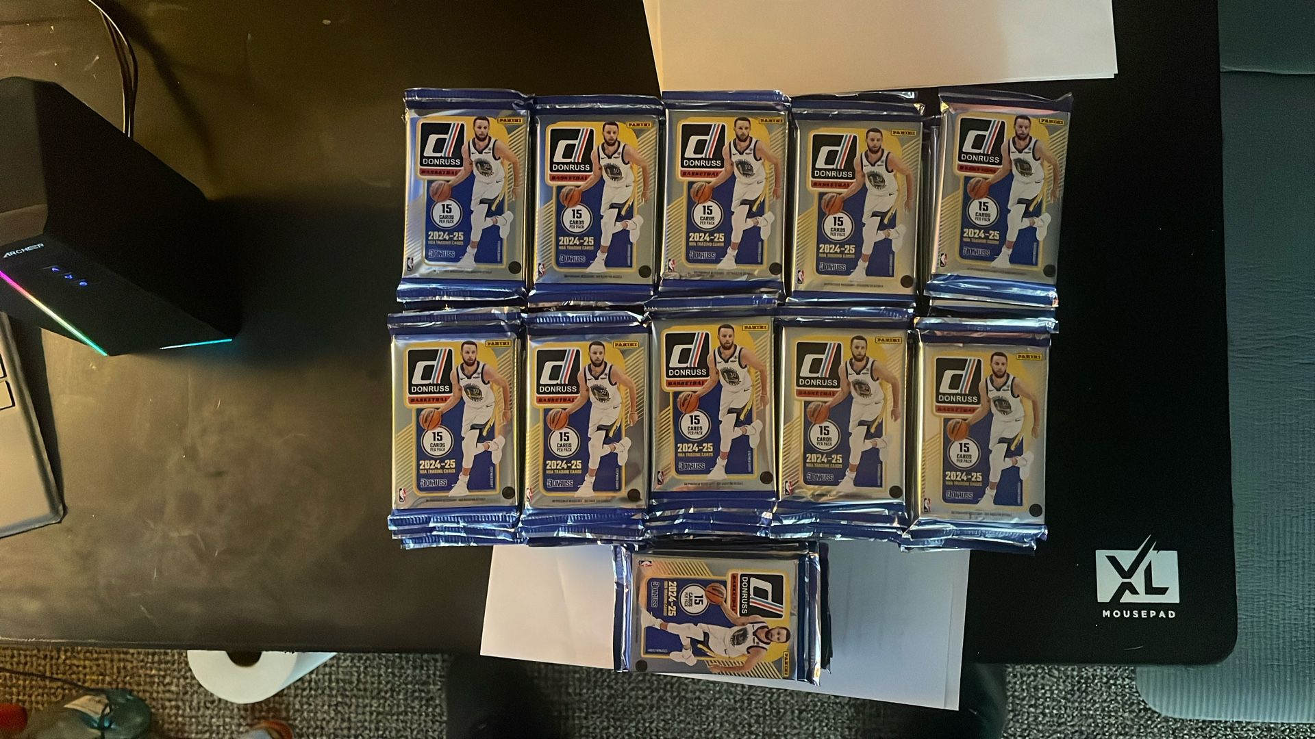 105 Sealed Packs Of 24-25 Donruss Basketball