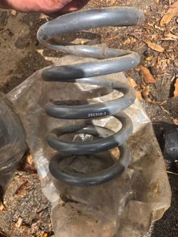 Suspension spring coil