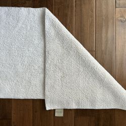 A soft and plush reversible mat
