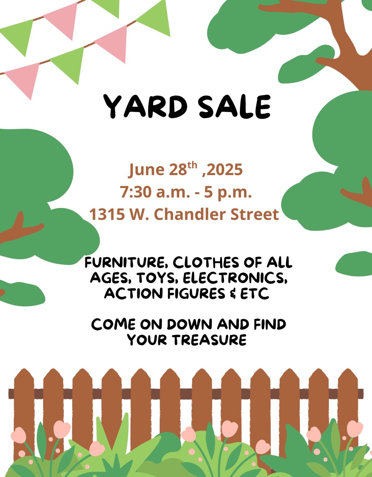 Yard Sale