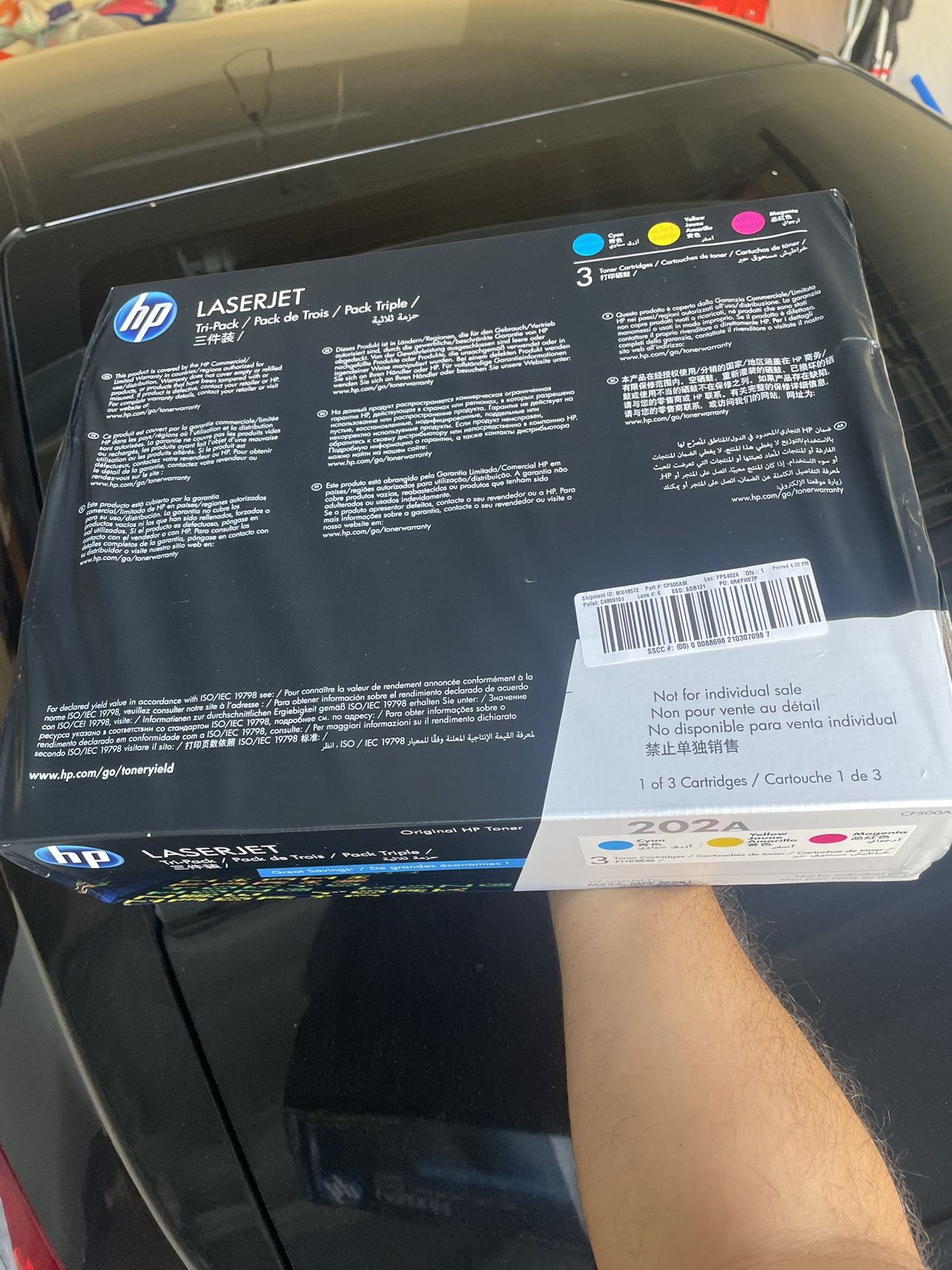 HP 202A Laserjet Tripack