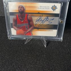 Barron Davis Personally Autograph Card