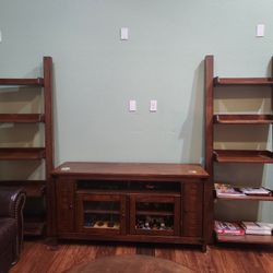 Tv Stand With 2 Entertainment Racks