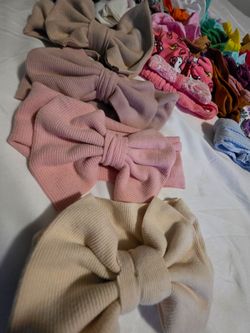 Baby girl head bows