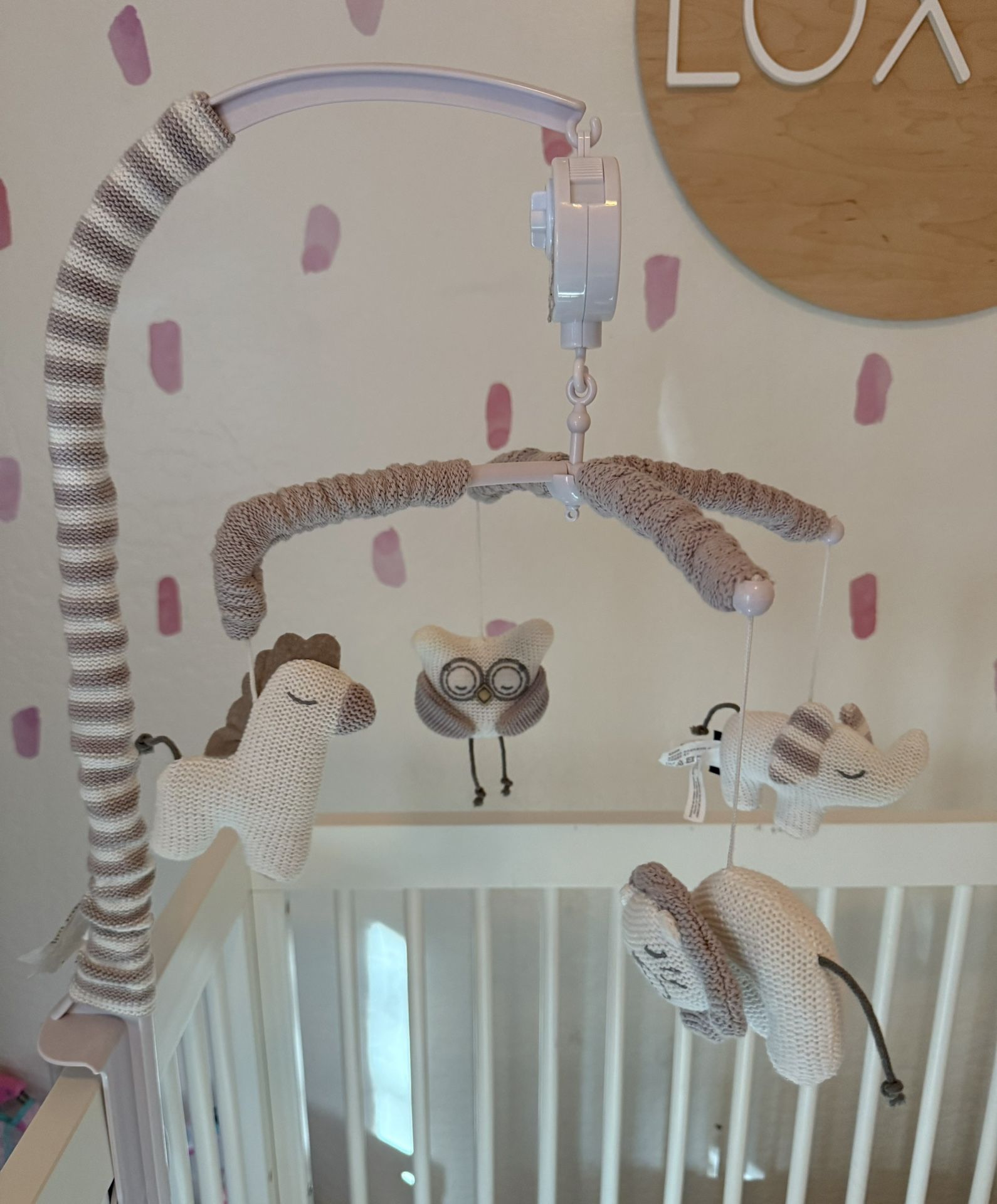 Baby Crib Animal Mobile