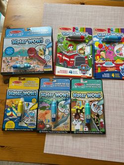 Bundle of 6 NEW Melissa and Doug Water Wow