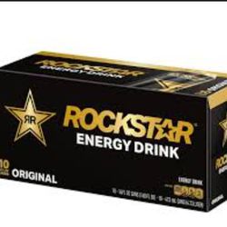 15 Rockstar Black Can ( About 1.30 Each,!  (Compare To $3 OR MORE Eac⁴ Stores)