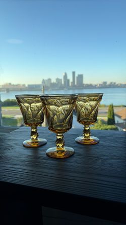 Vintage Wine Glasses