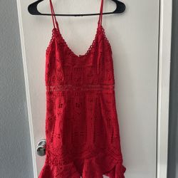 Red Dress Size Small