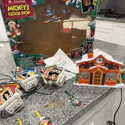 Vintage Mickeys Clock Shop 
