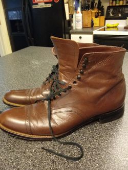 STACY ADAMS EXECUTIVE WORK BOOTS
