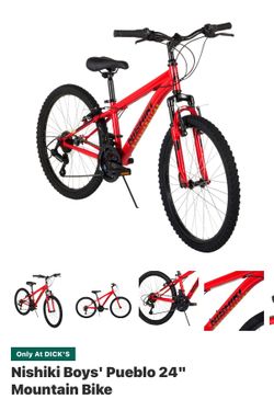 Two Nishiki Boys Road Bikes Boys 24”