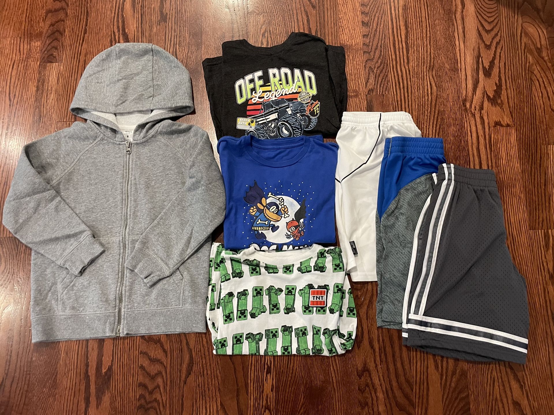 Boys Size 8 Summer Clothes Lot of 7 items