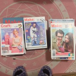 Free Physical MAKE And CRAFT Magazines