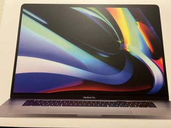 2019 Macbook Pro 16” w/ Touch Bar