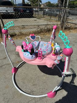 Minnie Mouse bouncer $30