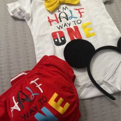 1/2 Birthday Outfit 