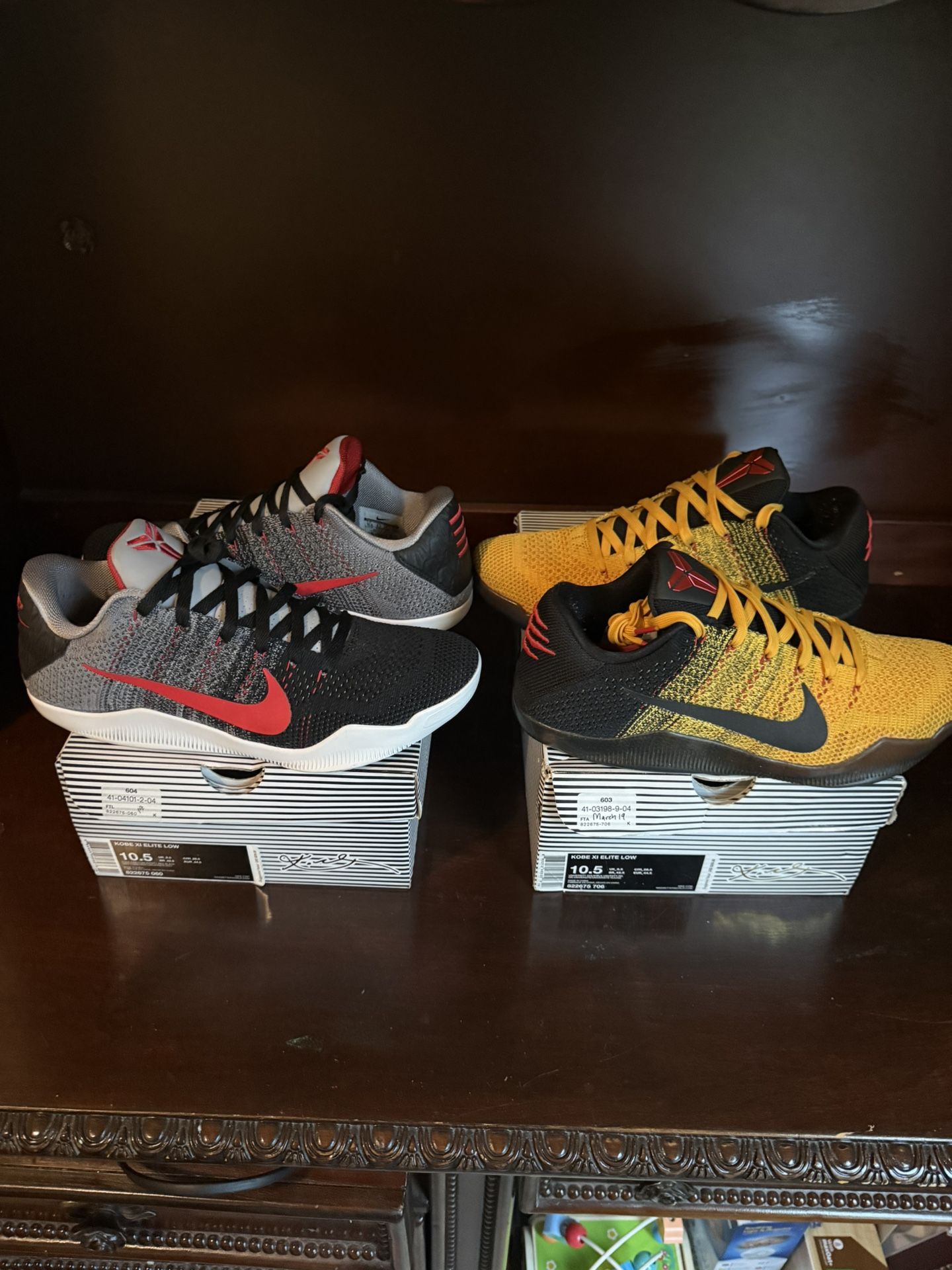Nike Kobe Elite 11 Low Bruce Lee Size 10.5