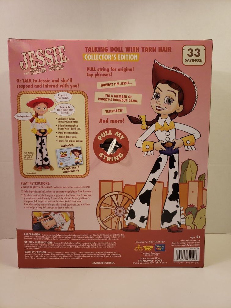 Toy Story Signature Collection JESSIE The Yodeling Cowgirl DISNEY