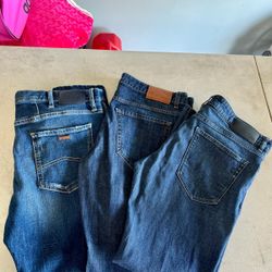 Hugo Boss And Armani Pants 