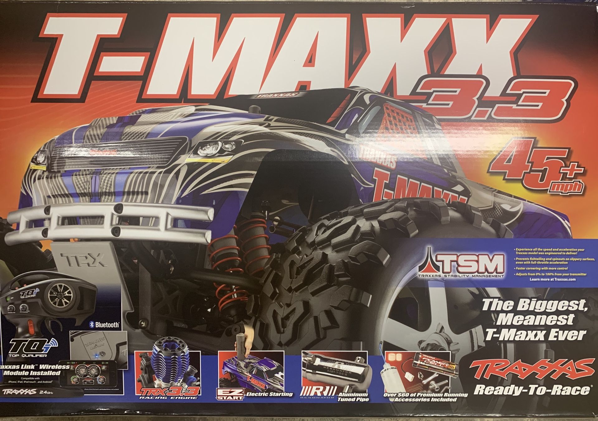 Traxxas T-Maxx 3.3 Open Box, Only Used Once!