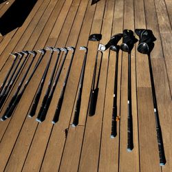  Complete GOLF PXG Set, Driver, Fairway Woods, Irons, Wedges And Putter—with All Covers