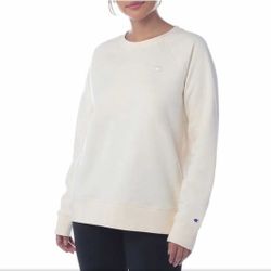 Champion Women Suede Fleece Crewneck Tops Suze Xl